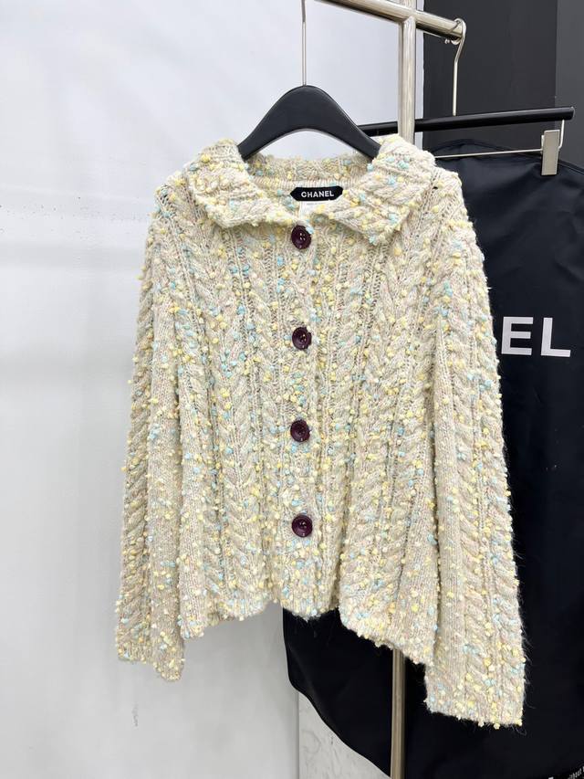 爆款现货 原单品质 Chan*｜25中古系列重工翻领外套 独家订制小香风纱线 ，设计高级又时髦！1:1订制重工面辅料，增添时尚格调，纯欲系搭配和谐，百搭王炸款