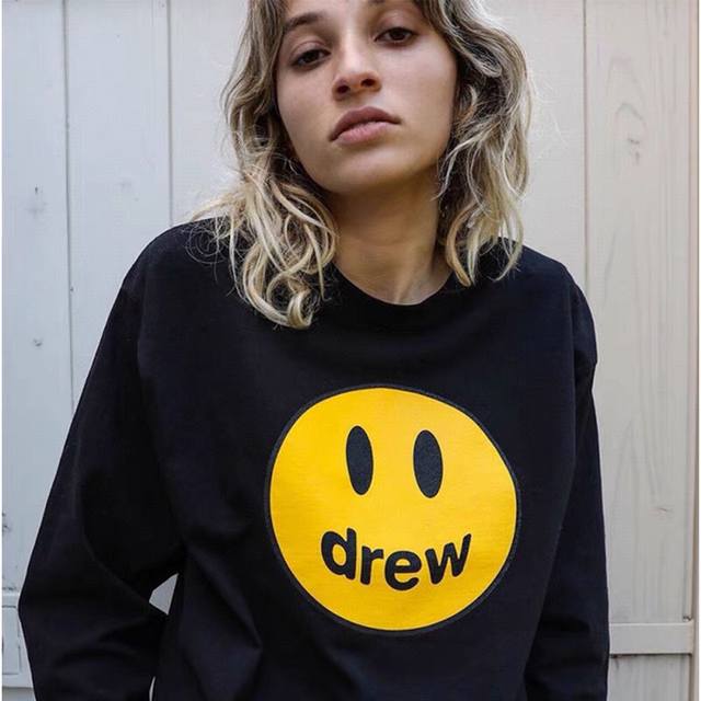 卫衣更新 毛圈 款号178Drew House Mascot Crewneck 贾斯丁比伯同款笑脸圆领毛圈卫衣 采用原版定制进口高克重纯棉原版刷毛面料 预缩水及