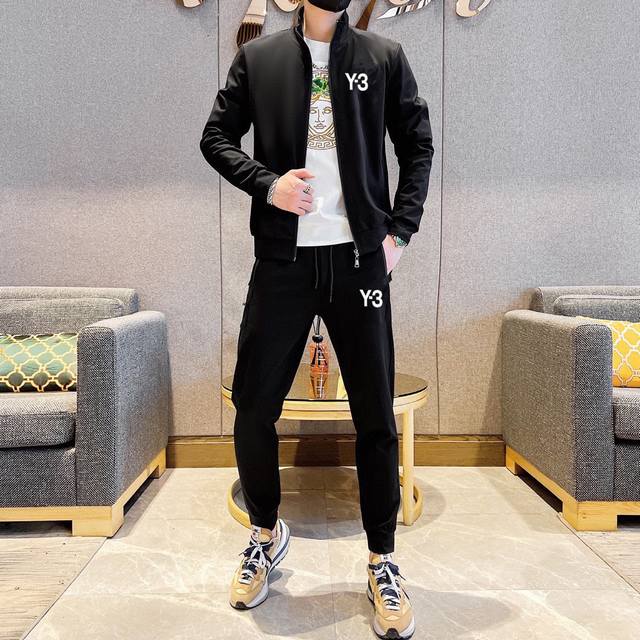 Y-3 胖子福音 爆款套装来袭 专注官网原版 2025全新爆款开衫卫衣套装 原单狠货倾注顶级设计师的精心之作 就为一个贴合、完美的上身效果 全天然优质罗马棉10