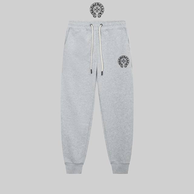 顶级版本,区别通货 Chromehearts 克罗心 Ss 秋冬季秀款 修身线条简约印花字母Logo运动裤 380G克重 兼容所有身材 腰部松紧带黑白抽绳设计 顶级版本,区别通货 Chromehearts 克罗心 Ss 秋冬季秀款 修身线条简约印花字母Logo运动裤 380G克重 兼容所有身材 腰部松紧带黑白抽绳设计