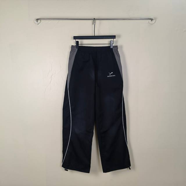 Blcg × Puma彪马 Puma Tracksuit Pants In Elephant Grey 25Fall 联名合作款做旧抽象抹白拼接撞色运动裤长裤直