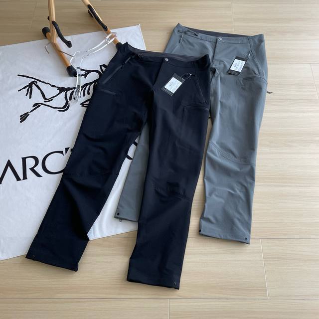 秋季上新 重工复刻版Arc'teryx 始祖鸟爆款顶级两色Gamma Guide Pant 防风始祖鸟雪线系列再度起航软壳长裤 内里压胶 全套辅料开模定制 只为