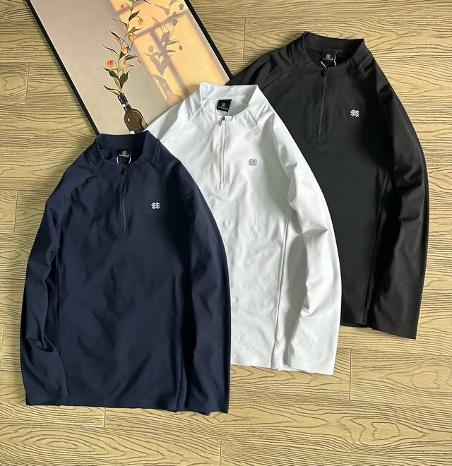 Kolong Sport可隆秋冬季新款男士立领打底衫中间夹成户外登山防寒保暖聚热无敌必备，半拉打底保暖衣系列！可以打底保暖可以外穿的半拉跑量实穿款！面料采用超柔