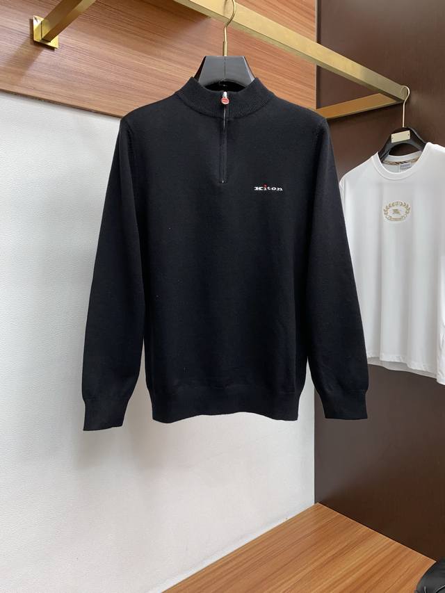 Kiton 2025Fw男士秋冬毛衣 打底外穿毛衣 针织衫休闲日常穿搭单品！上身修饰身形、定制面料将时装美学和新都市商务休闲概念完美融合，不同风格任你选：经典款