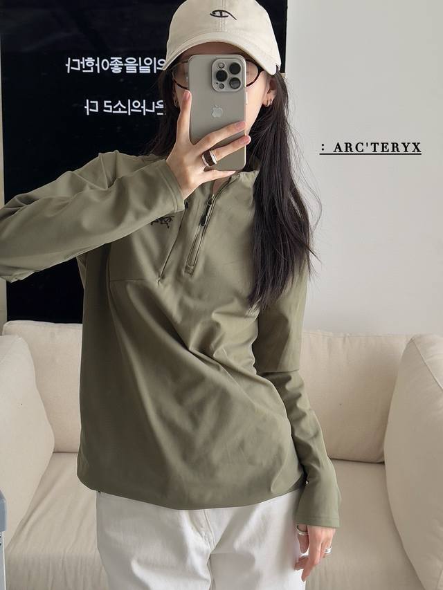 幽雾绿 供 '始祖鸟 情侣款 拉绒半拉链卫衣 Cleanfit｜低调、内敛、成熟 夏天靠身材 冬天靠衣品～ 玩转得体穿搭还是要看家 给友友们做了拉绒材质 一衣穿