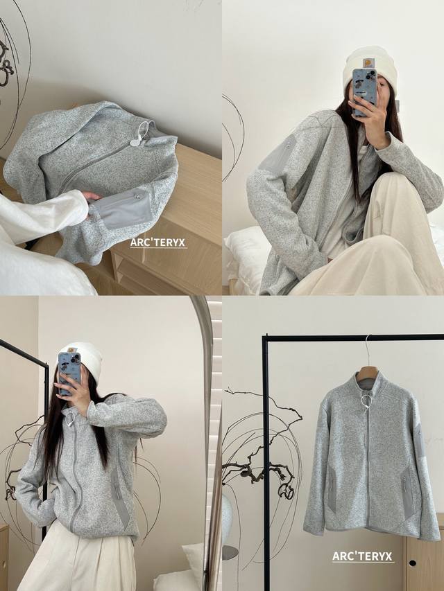 Arc'teryx 始祖鸟抓绒类里的天花板！户外飞禽C0Vert系列！立领保暖户外外套上衣 怎么穿都不会腻！采用岛国進口的醉新的阳离子面料相对之前几款，可以说是