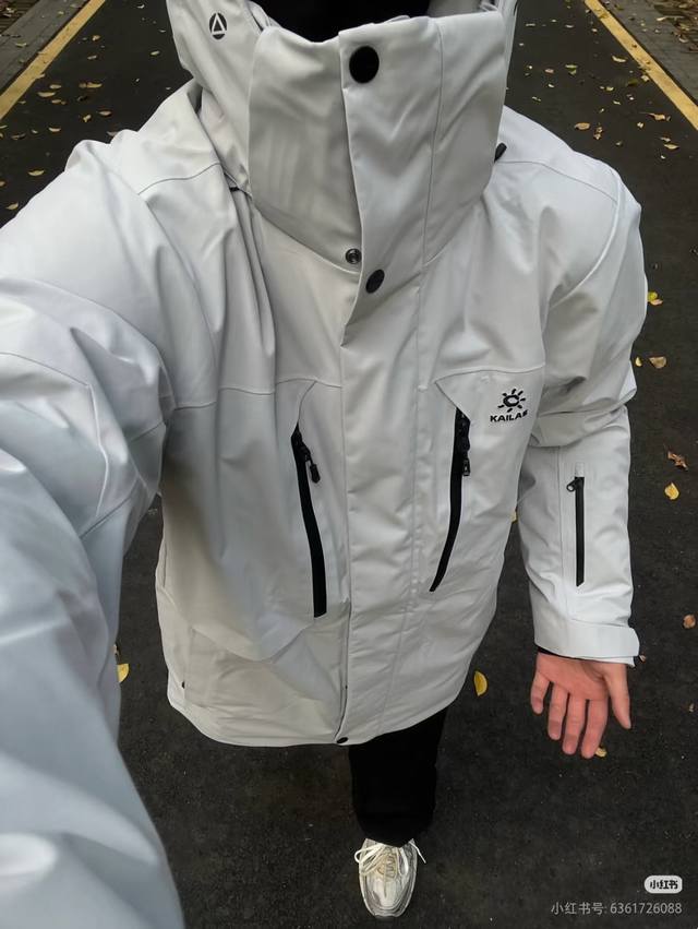 供 原版复刻 现货放心推Kailas 凯乐石蒙塔纳 Flt 700 大蓬松男女中长款户外 旅行羽绒服情侣款滑雪服 帽子可拆卸 凯乐石蒙塔娜700篷鹅绒羽绒服#冬