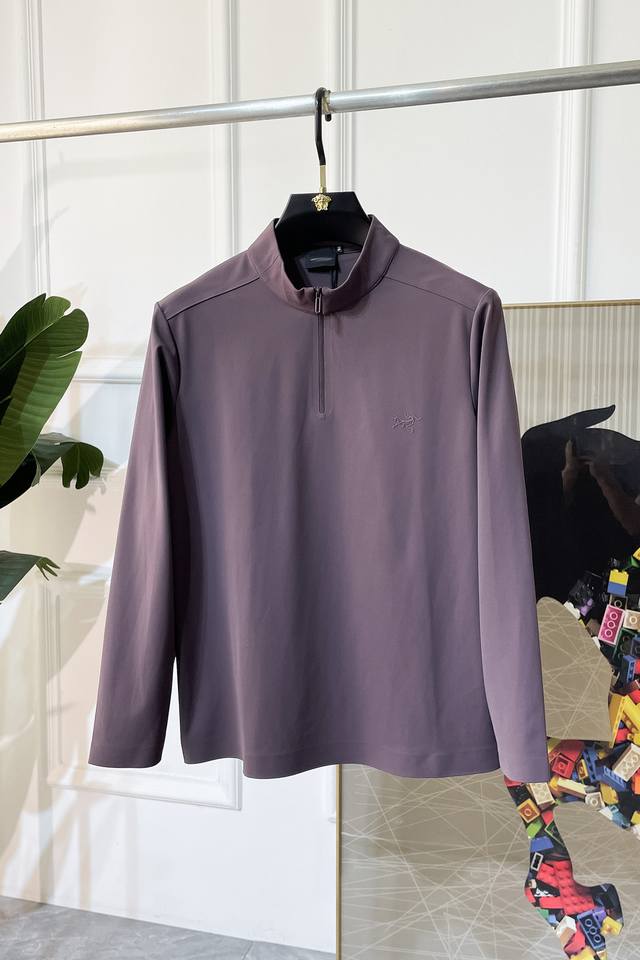 始祖鸟 2025Ss秋装大爆款户外运动长袖T恤，采用定制高级棉面料 时尚大牌元素Logo设计，柔软细腻舒适保暖，多重工艺制作，男人的衣柜都少不了基础打底衫 随时