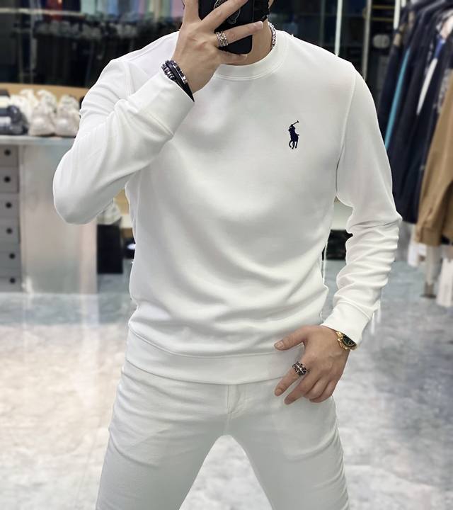 保罗 Ss秋季大爆新款，最高版本时尚套头卫衣、每年必出的经典之作。受各大明星的青睐推崇，精选高端欧棉混纺面料，重工艺制作，原版五金辅料Logo设计，柔软顺滑，质