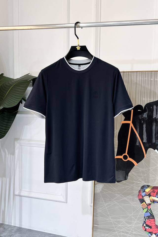 Bc 2025Ss蛇年贺岁款春夏精品短袖T恤 官网同步 高端品质 定制顶级丝光棉面料，顶级大厂1:1制作，时尚大牌重工艺Logo设计，手感柔软细腻 穿着亲肤舒适