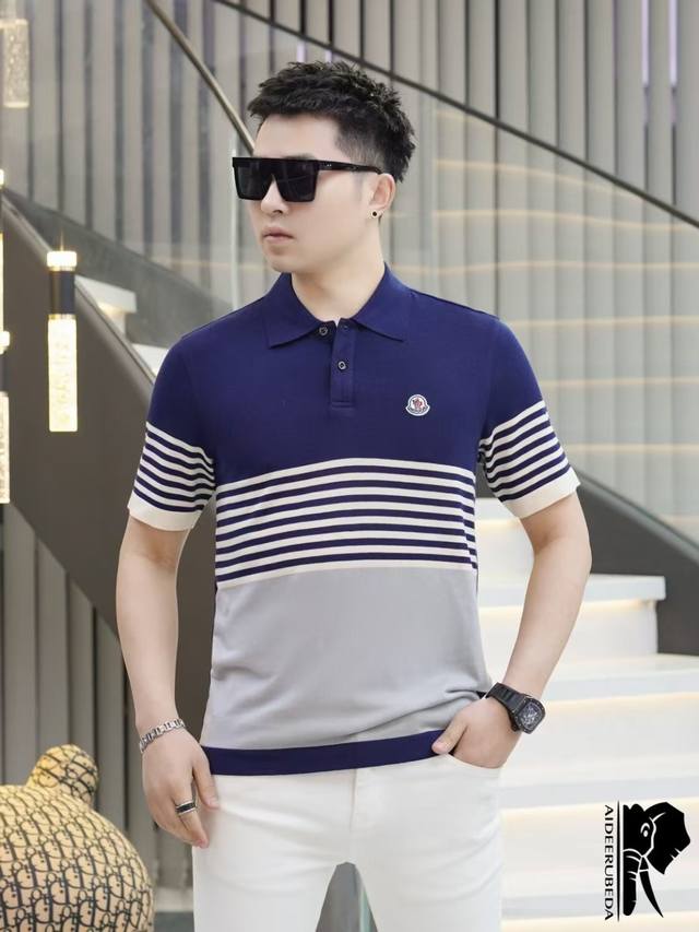 蒙口- 2025Ss春夏最新大爆款精品短袖T恤，定制进口轻柔桑蚕丝面料，时尚大牌元素Logo点缀，会呼吸的面料，质感细腻柔软，贴身冰爽顺滑。吸湿排汗，简约大方又