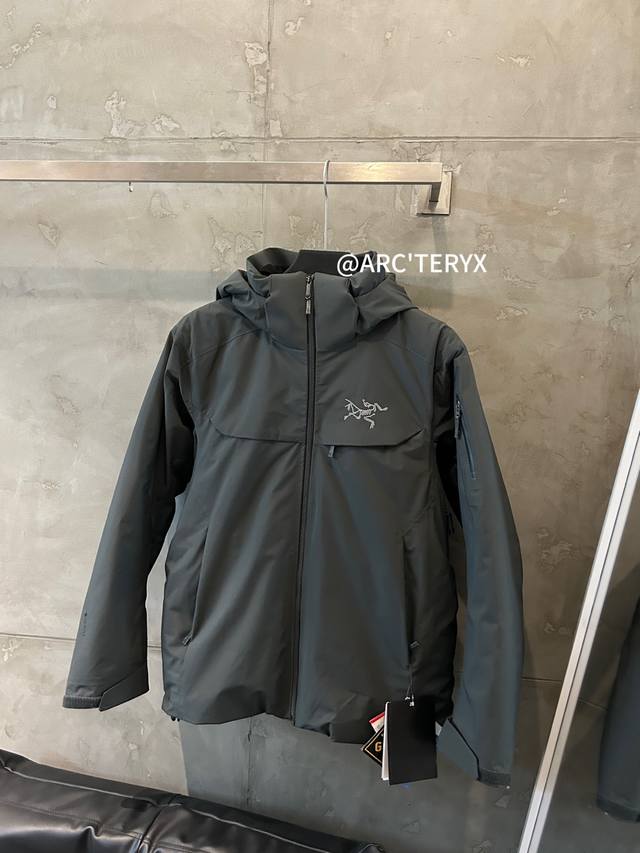 Arc'teryx 顶级买菜 石墨灰色细节.