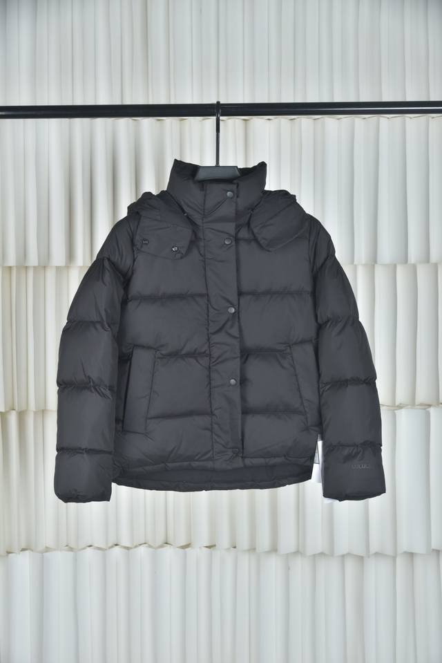 亚马逊2025代购指定版本 Lululemon 露露乐檬Wunder Puff系列五格羽绒服欧阳娜娜同款泡芙纯色字母徽标防风五格收腰连帽羽绒服，整件衣服Soft