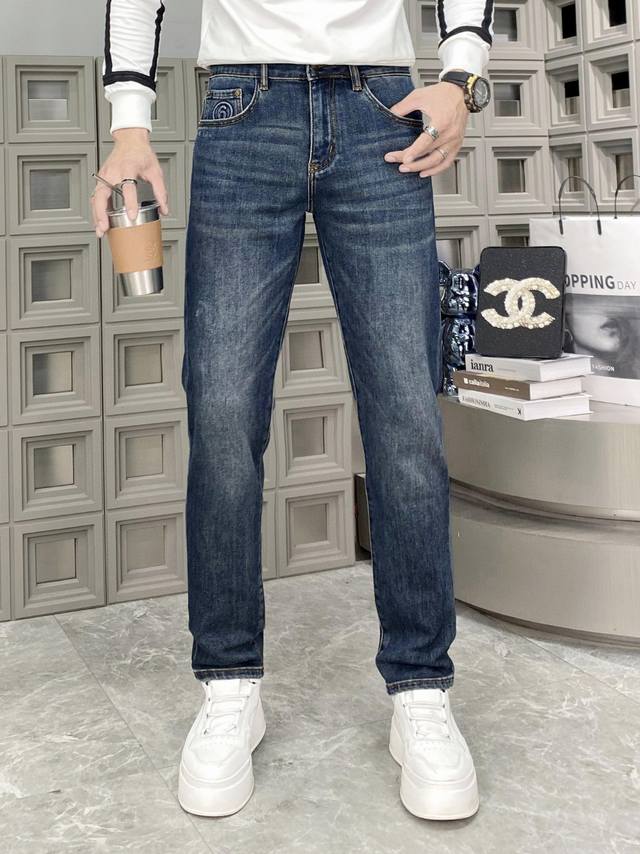 8281# Mm6 马吉拉 25Ss四季中厚款 男士牛仔裤原厂原布原洗水！进口原版水洗弹力面料，复杂的手工艺叠加，任何一个洗水环节多停留几秒都会变成完全不一样的