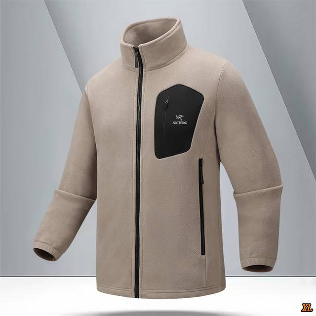 Arc’Teryx始祖鸟 独家实拍上新秋冬摇粒绒外套卫衣开衫春装冲锋衣内胆上衣抓绒衣立领抓绒衣，本季主打，货源充足，放心主推，高端品质，经典设计，做工出色，经典