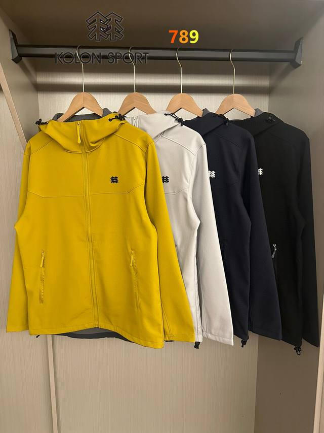 可隆休闲系列男款半拉链运动卫衣