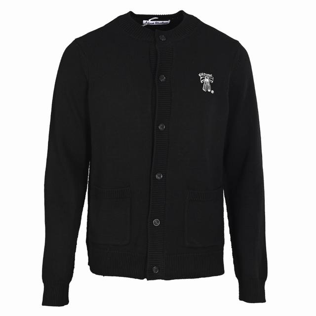 Acne Studios 蝴蝶结刺绣针织开衫 选用内蒙白绒羊毛，这款秋冬必入的爆款单品以其优质的原料和精美的刺绣设计受到消费者的喜爱。无论是价格P还是款式，都让