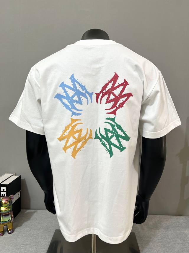 Arc'teryx始祖鸟 25Ss新款时尚休闲印花圆领纯棉短袖T恤，官网同步在售彩色线条画丁朵Amir联名短袖，甄选原版240G双纱64支100%纯棉面料；，上