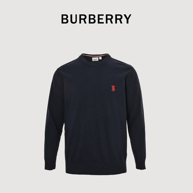 Burberry 巴宝莉Bbr 经典Tb字母毛衣 天冷叠穿作为内搭也非常好看 胸口高密度Logo刺绣，吊牌辅料原版定制。采用纯棉纱线混纺羊毛，纯棉亲肤舒适，高品