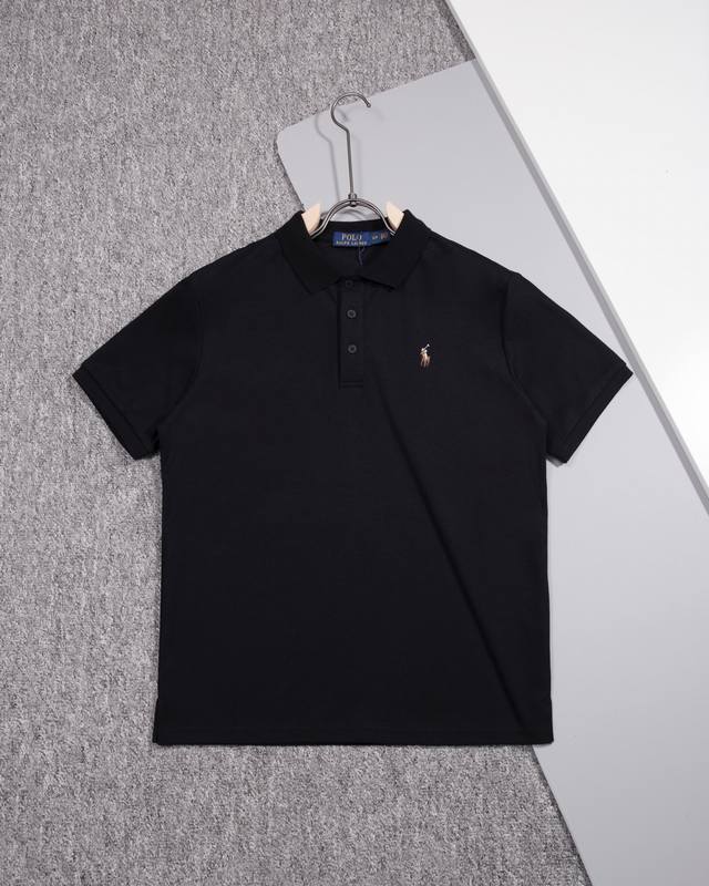 Polo原版面料 官方同款 定制 同缸染面料 手感非常舒服 春夏最新砖柜同步 时尚又个性 超级百搭好看的一款 男女都非常合适 人手必备款 吊牌 领标 水洗麦 三