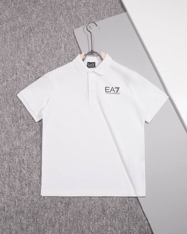 Armani阿曼尼短袖Polo衫 原版面料 官方同款 定制 同缸染面料 手感非常舒服 春夏最新砖柜同步 时尚又个性 超级百搭好看的一款 男女都非常合适 人手必备