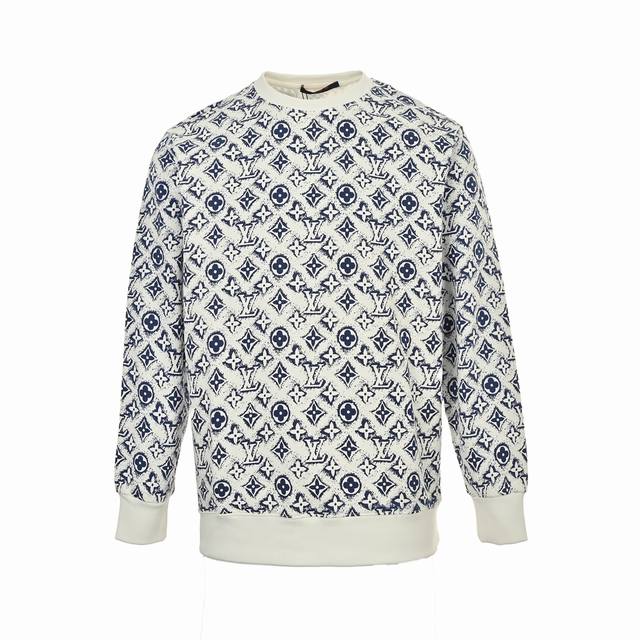 Louisvuitton 路易威登 25Fw 全身满印Logo卫衣 区分市面通货，男女同款全新美学灵感趣味设计,渠道性质精品。让整体造型设计更加优雅时尚，今夏最