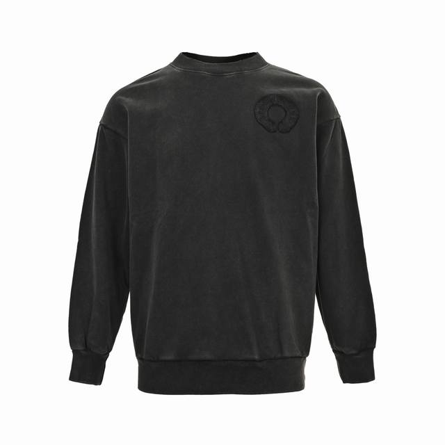 Chrome Hearts 克罗心 烧花贴布做旧圆领卫衣 克罗_Ch 秋冬款美式酸洗做旧激光烧花贴布绣圆领卫衣质感纹路潮牌十足原身布激光烧花十贴布绣字母刺绣金属 Chrome Hearts 克罗心 烧花贴布做旧圆领卫衣 克罗_Ch 秋冬款美式酸洗做旧激光烧花贴布绣圆领卫衣质感纹路潮牌十足原身布激光烧花十贴布绣字母刺绣金属