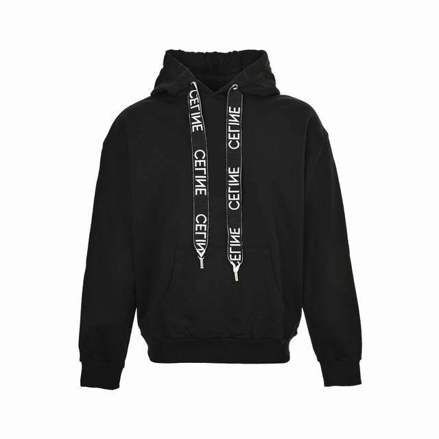 Celine 赛琳 字母织带连帽卫衣 法国时尚奢侈品牌Celine秉持风格美学，不断的在探索中前进，设计出很多的经典图案非常有辨识度也让人铭记于心。 秋冬新款连