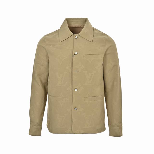 Louis Vuitton 路易威登 25Fw 暗纹老花提花夹克外套 Pharrell Williams的独特设计语言和爱的呈现。 本次的第二波新品灵感是源自于