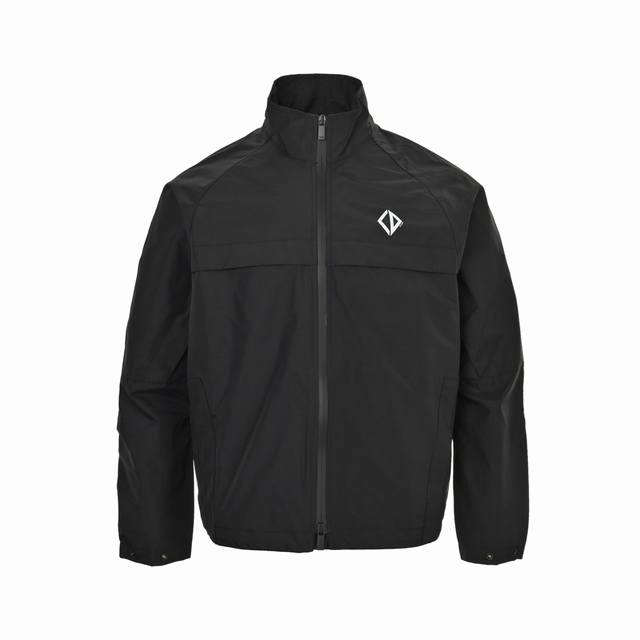 Dior 迪奥 25Fw 反光菱形徽标尼龙夹克外套 定制智感层尼龙科技面料 具有轻度三防功能 红外线定位烫画工艺反光Logo 全套定制辅料三标 Size:44-