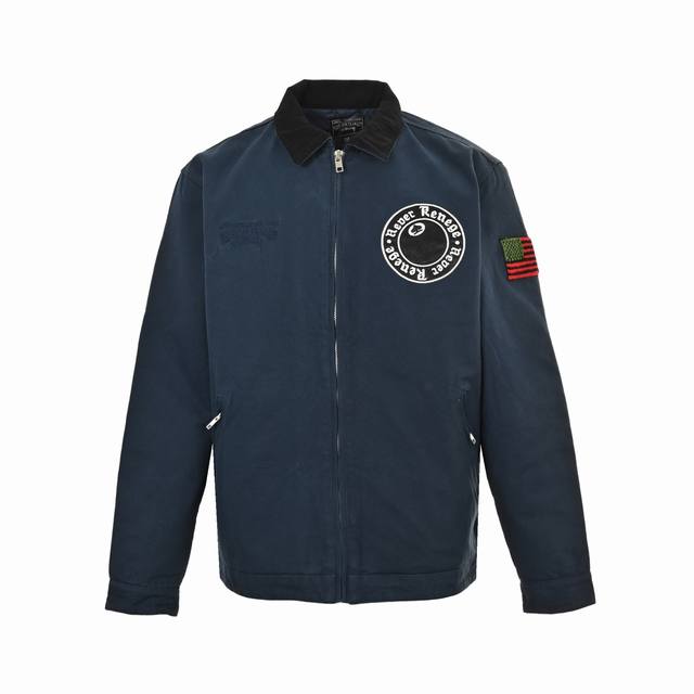 Stussy 斯图西 Denim Tears联名牛仔加棉夹克外套 各位博主各种穿搭百花齐发一衣难求 不同Size搭出不同Style 足以证明你的衣橱必须要有一件