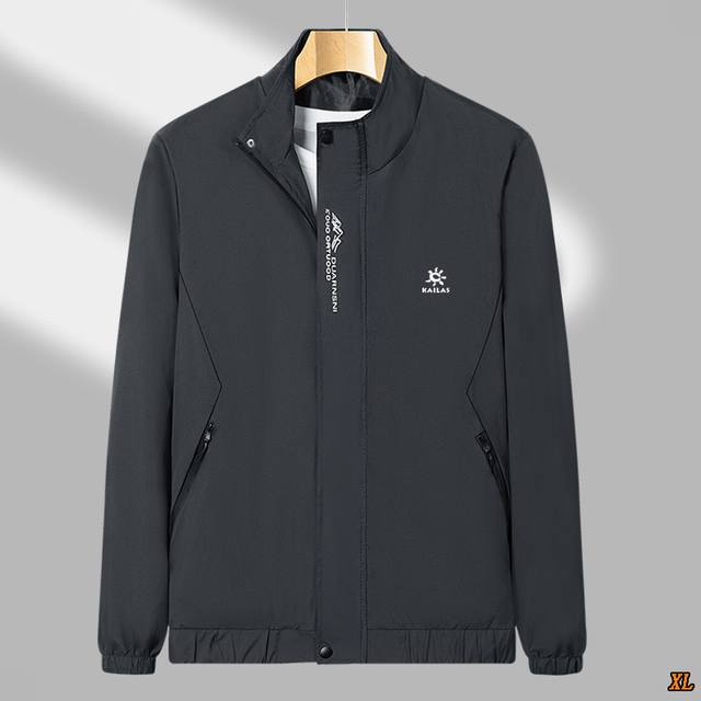 Kailas凯乐石 独家实拍上新秋季高品质立领夹克休闲外套百搭防风薄款潮流外套风衣夹克，本季主打，货源充足，放心主推，高端品质，经典设计，做工出色，经典百搭，上