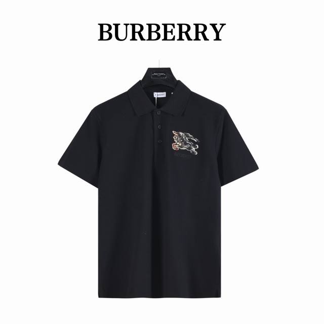 Burberry 巴宝莉 胸前格纹大战马短袖Polo衫 原版品质，欢迎对比。 衣领为双系统提花定织扁机制成，有弹性，不变形，衣服全部原生布捆边，前胸双层面筒，无