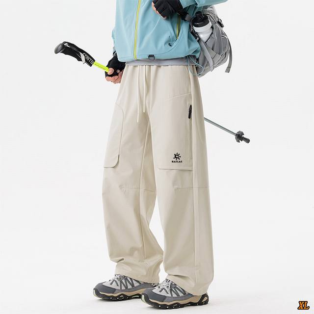 Kailas凯乐石 独家实拍上新秋季高品质户外登山防水冲锋防风直筒运动休闲裤冲锋裤，本季主打，货源充足，放心主推，高端品质，经典设计，做工出色，经典百搭，上身效