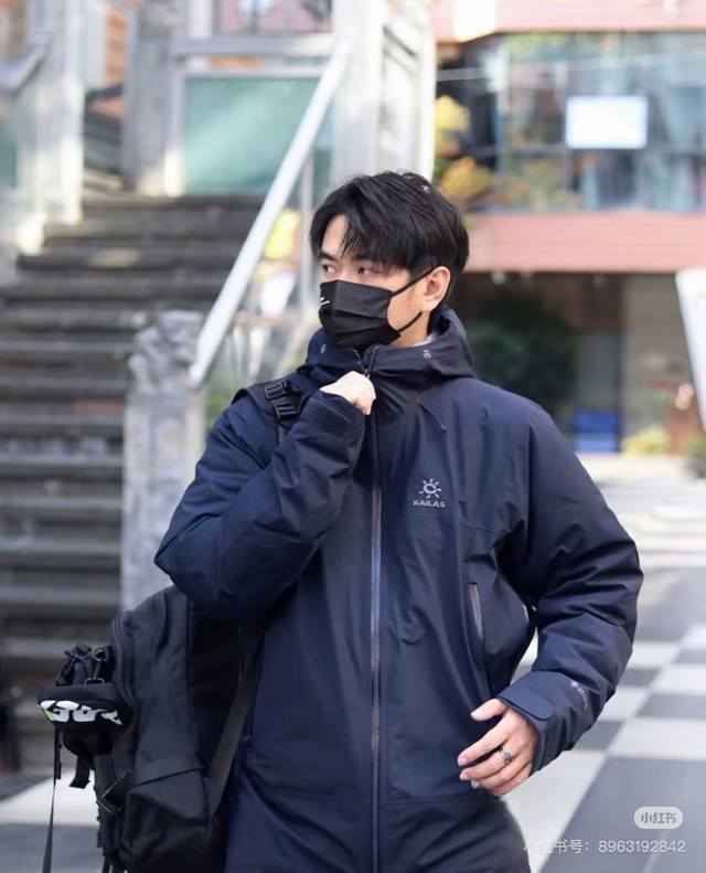 模特+细节图 专柜同款羽绒服Kailas 凯乐石三色硬壳羽绒服 蓬蓬绒全天候防风防水户外滑雪男女外套 Filter-Tec 3L防风防水科技 + Goose D