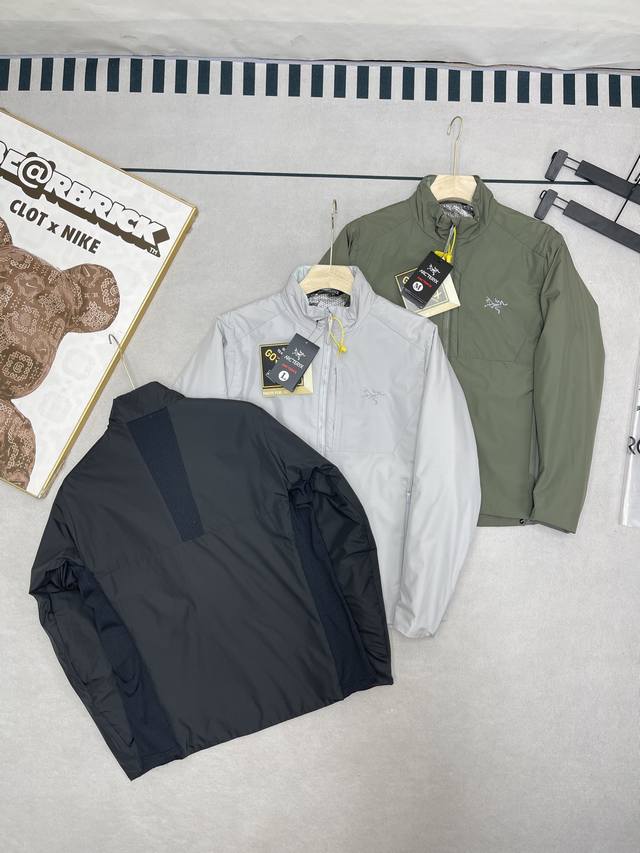 Arc'teryx 始祖鸟3M轻量化 三防立领羽绒棉服外套冲锋衣夹克 保暖6000+ .1防风防雨外壳：采用高密科技面料，无惧风雨侵袭，透气不闷热。 2. 保暖