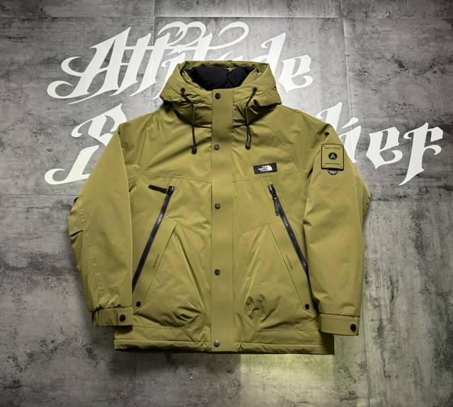 The North Face 北面 多功能登山防寒防潮运动羽绒服 户外顶级运动品牌 面料采用原版4色定色定染一比一复刻防寒防潮涂层运动多功能羽绒服面料 品质一流