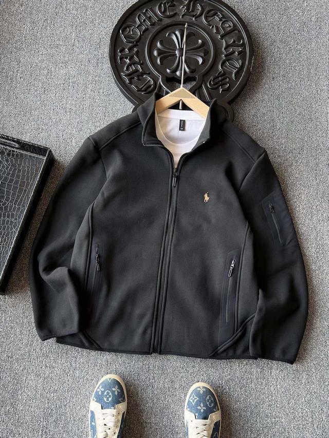 专柜热封压胶！ 人气爆款！Ralph Lauren 拉夫劳伦专柜新品顶级超柔双面绒加厚夹克外套！恒隆在售万元级，款号：2003 拉夫劳伦家今年最新研发480G双