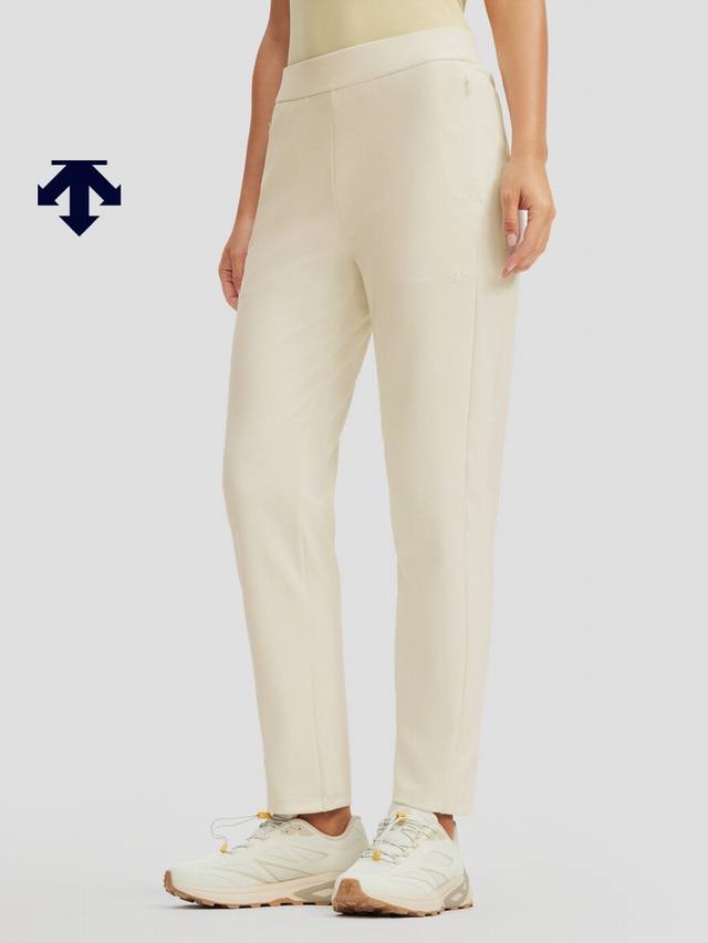 Descente迪桑特Women’S Training系列女士针织运动锥形裤秋新品