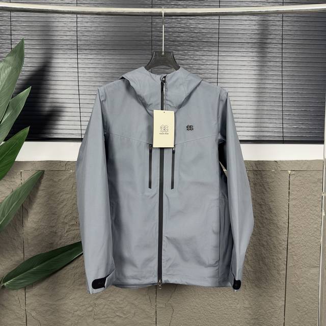 顶级实拍- 款号Dj10202 可隆 Kolon Sport Hiking 防水透湿防风耐磨户外3L连帽冲锋衣男女硬壳夹克硬壳登山户外钓鱼攀岩防水透气夹克外套，