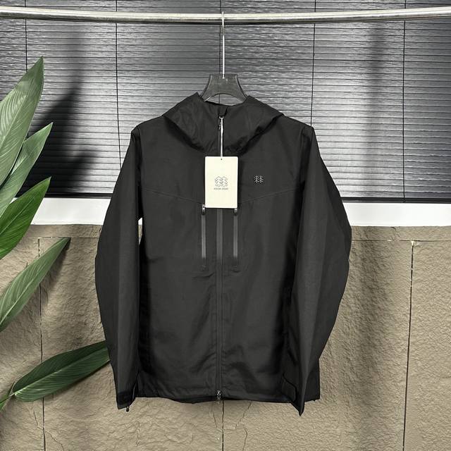顶级实拍- 款号Dj10202 可隆 Kolon Sport Hiking 防水透湿防风耐磨户外3L连帽冲锋衣男女硬壳夹克硬壳登山户外钓鱼攀岩防水透气夹克外套，