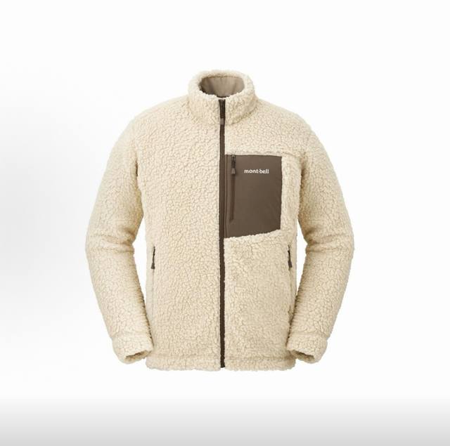 美山Montbell Climaplus 日系户外立领加厚保暖透气抓绒衣内胆 摇粒绒拉链立领外套 核心面料：采用品牌独研Climaplus面料，透气排汗不闷热，