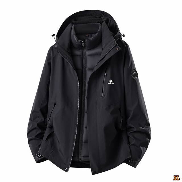 Kailas凯乐石 独家实拍上新秋冬高品质加棉加厚冲锋衣男女款两件套棉衣夹克外套冬季户外三合一可拆卸登山服，本季主打，货源充足，放心主推，高端品质，经典设计，做