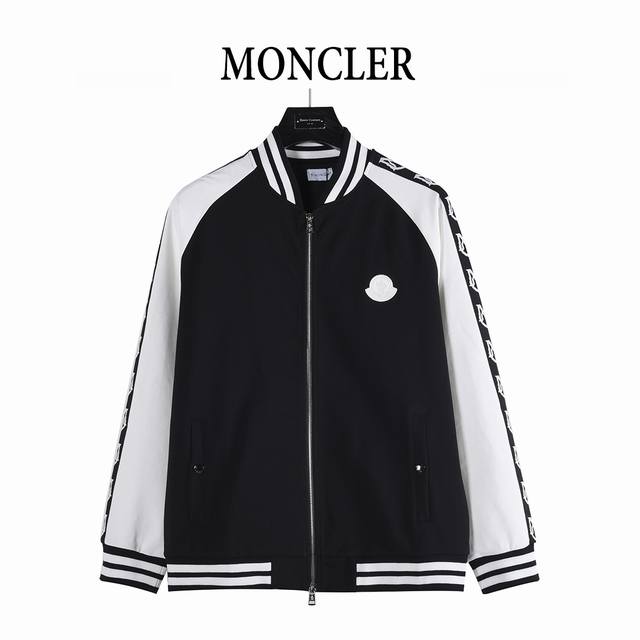 Moncler 蒙口 25Fw 拼色刺绣微标Logo织带套装拉链外套 经典设计感与颜值爆棚的外套，品质更是无法挑剔， 品控可以直接入手不容过错的高端臻品！面料采