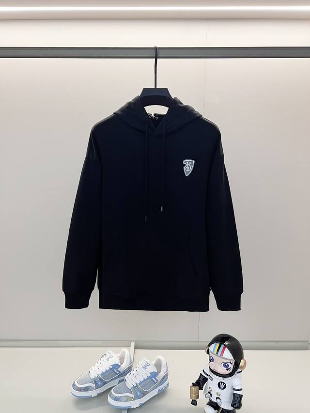 Burberry 巴宝莉 420克纯棉连帽卫衣 标志品牌马术骑士微标印花Logo工艺 官方同步 高版本 高品质 时尚个性 百搭潮流 纯原品质 原版面料 吊牌 领