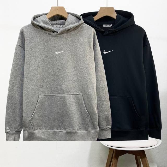 高品质 Nike-连帽卫衣-刺绣新款工艺情侣款毛圈卫衣 高端高品系列 绝对强烈推荐！高品质，细节很到位， 舒适透气！胸前经典刺绣-Logo，舒适不紧绷，做工细节