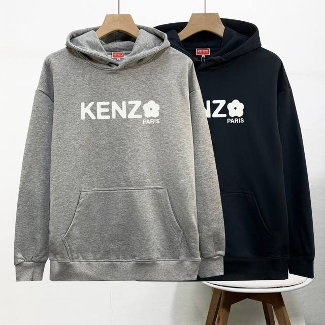 高品质 Kenzo连帽卫衣新款印花工艺休闲男士毛圈卫衣 高端高品系列 绝对强烈推荐！高品质，细节很到位， 舒适透气！胸前经典Logo印花，舒适不紧绷，做工细节都