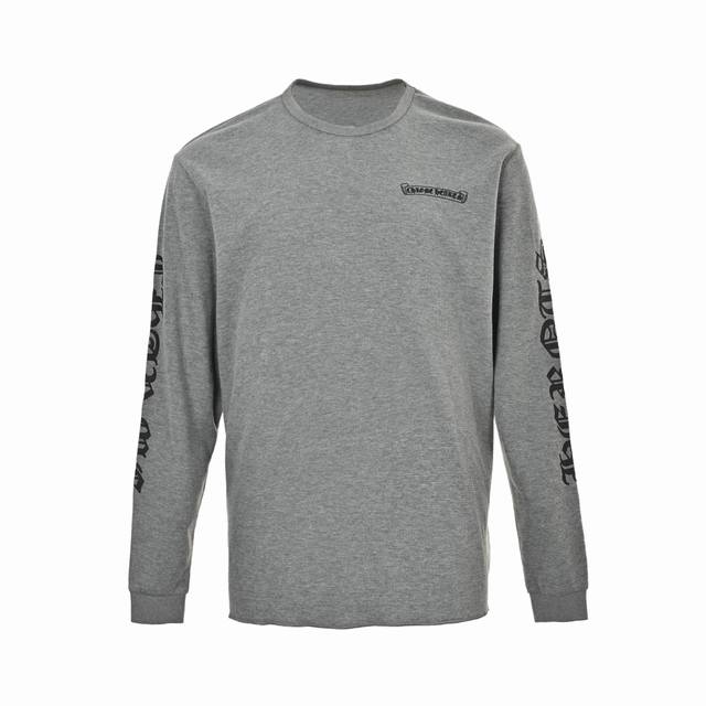 Chrome Hearts 克罗心 25Fw 华夫格长袖T恤 面料做整体洗水工艺，防止后续缩水问题。Yb一致的四针六线工艺。独家高版，随意对比 这款 Ch整体版