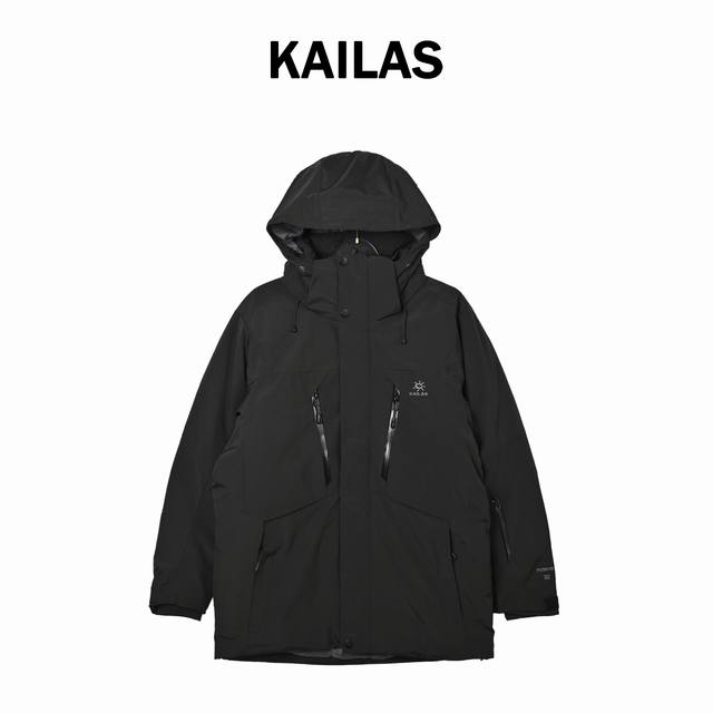 Kailas 凯乐石蒙塔纳 Flt 大蓬松男女中长款户外旅行羽绒服情侣款滑雪服 帽子可拆卸 凯乐石蒙塔娜 篷鹅绒羽绒服#冬季实穿主义这款羽绒服选用高品质的鹅绒填