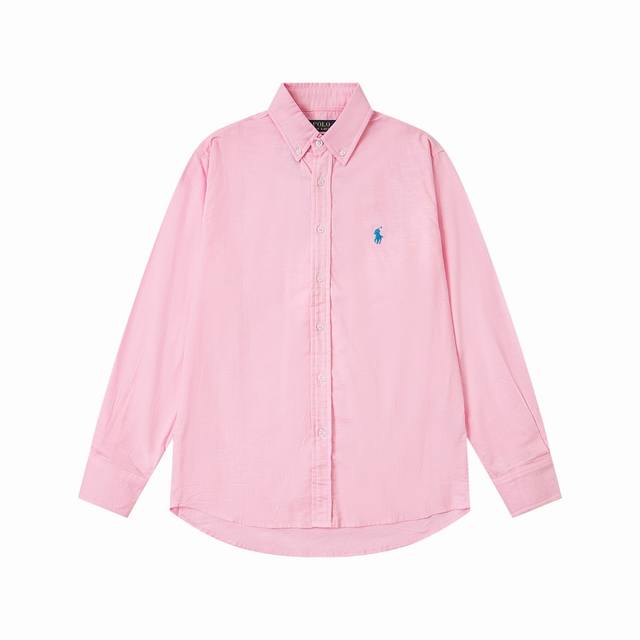 拉夫亚麻衬衫 12色 经典款不下架# 春秋拉夫劳伦衬衫Ralph Lauren亚麻款经典款美式复古衬衫 颜色 ：藏青 卡其 粉色 白色 黄色 深宝蓝色 紫色 浅